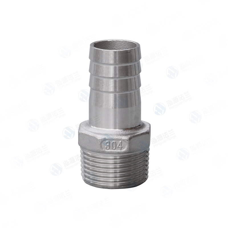 Threaded hose fitting