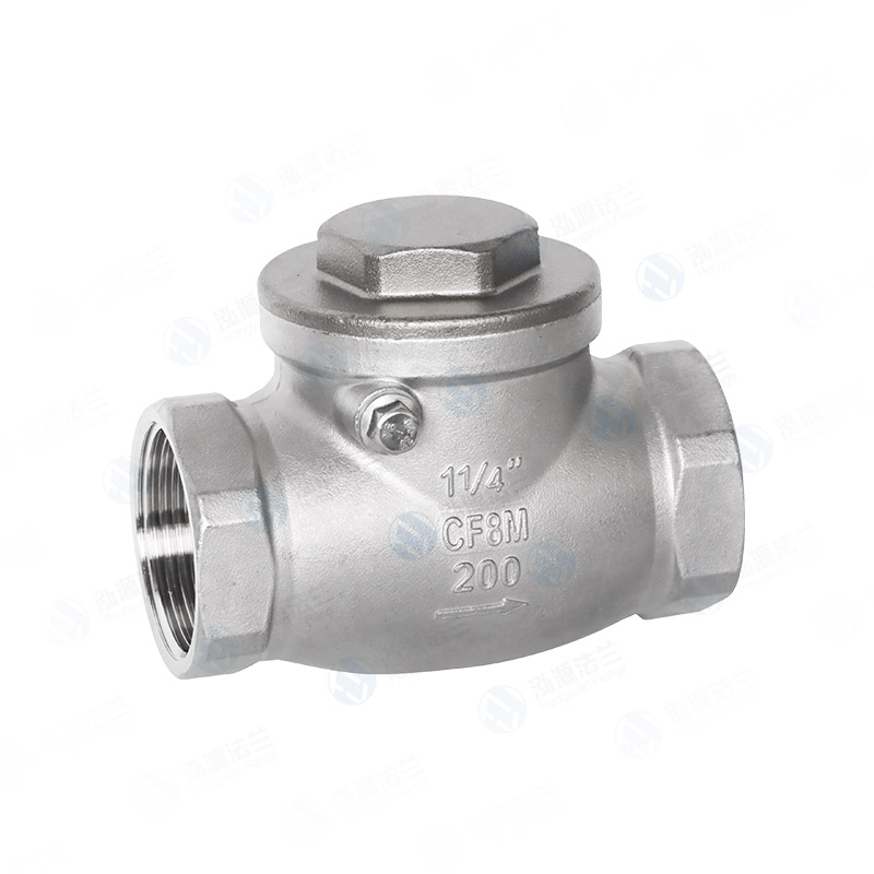 Threaded check valve