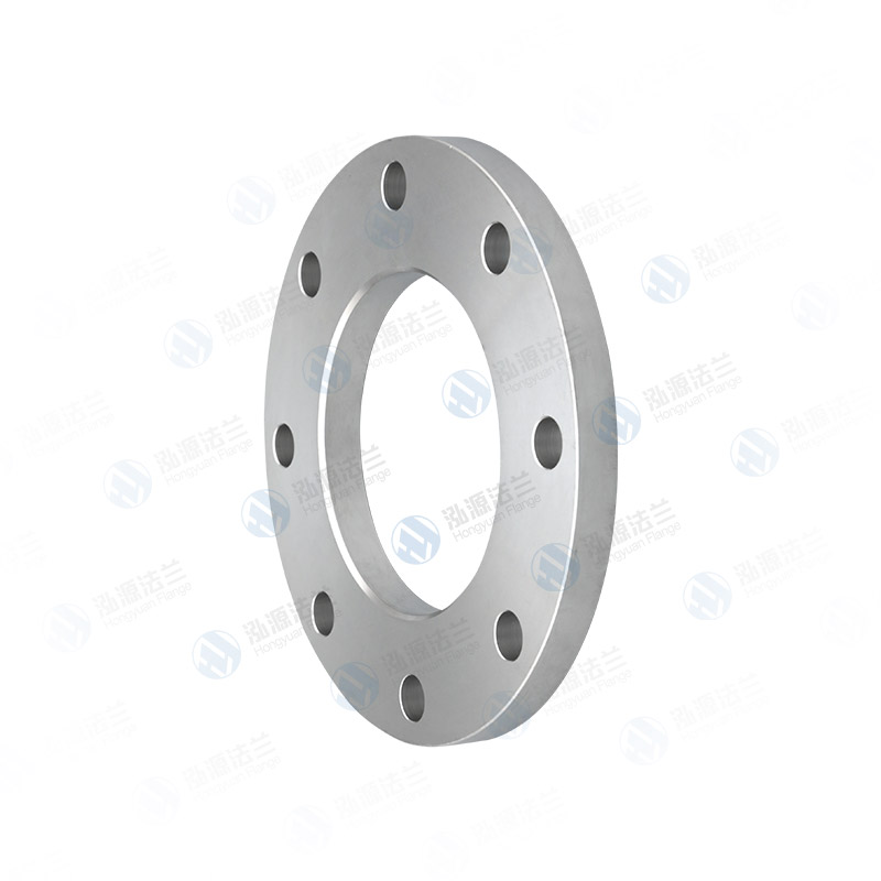 Loose steel flange with flat welding ring