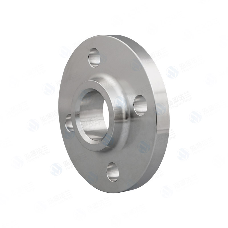 Necked flat welding flange