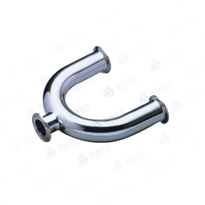 Quick-install U-shaped three-way