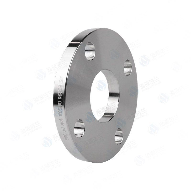 Japanese standard plate type flat welding flange