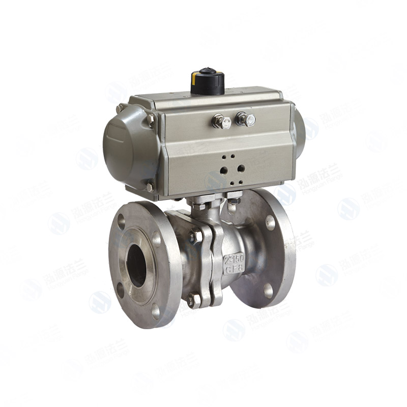 Pneumatic ball valve
