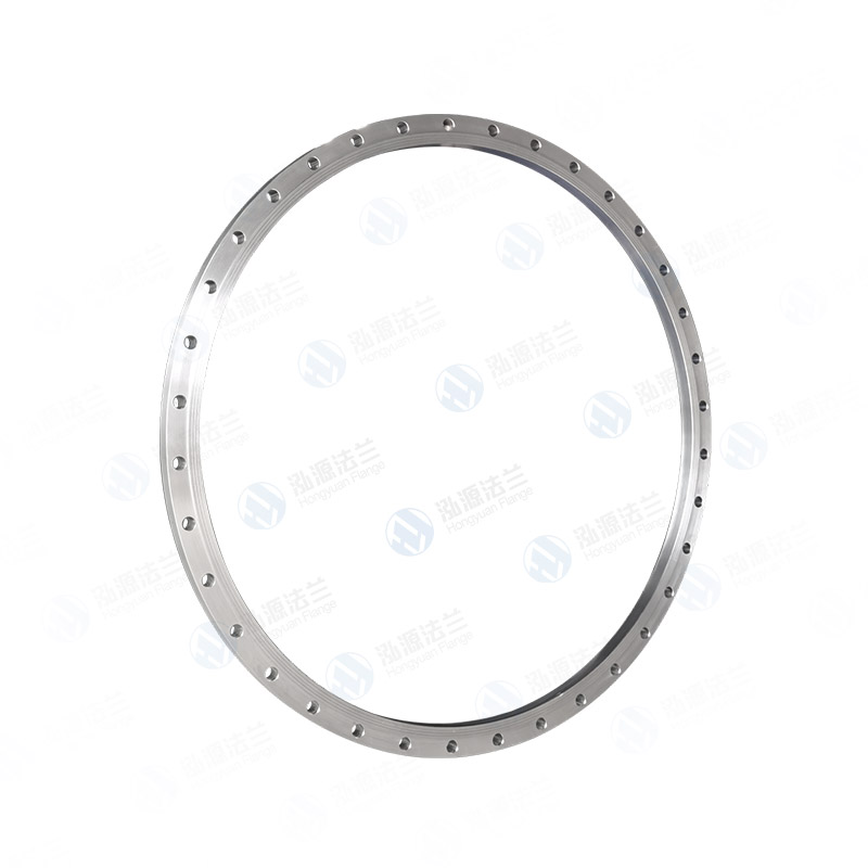 Large-diameter flange